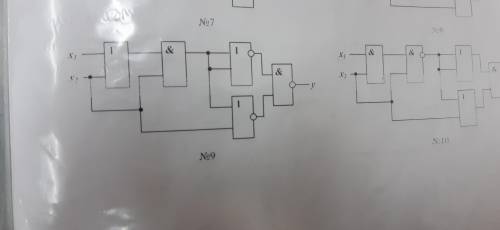 логическое выражение и упрощенная схема