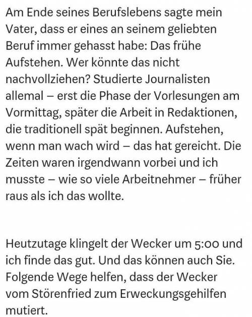 Нужно текст переписать в перфект. Ich habe meinen Ruhetag teilweise am Sonnabend und teilweise am So
