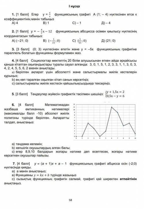 Тжб 9 сынып алгебра 3 тоқсан. ТЖБ 7 класс Алгебра 3 тоқсан.