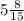 5\frac{8}{15}