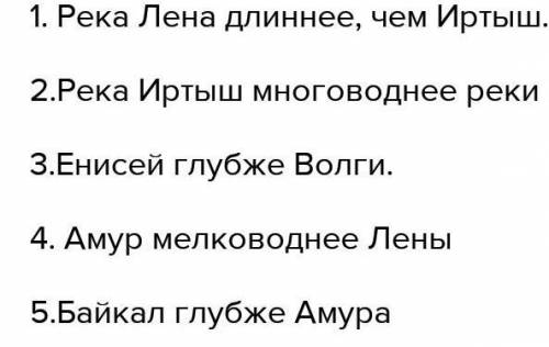 Какие реки,озёра,горы,города есть в вашей местности? Сравните реки по ширине и длине,горы по высоте,