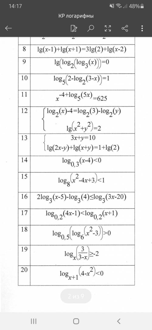 сделать 11,12,13,19,20. Вообще не понимаю