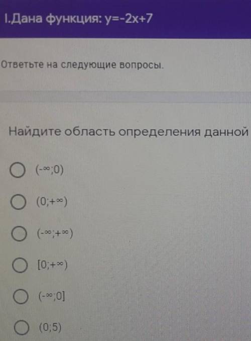 у меня СОЧНайдите область определения данной функции ​