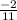 \frac{-2}{11}