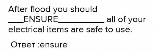 After flood you should all of your electrical items are safe to use. ensure collapsed avoided burst