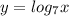 y = log_{7}x