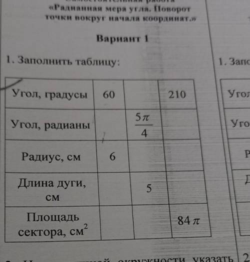 нужно заполрить таблицу и написать решение​