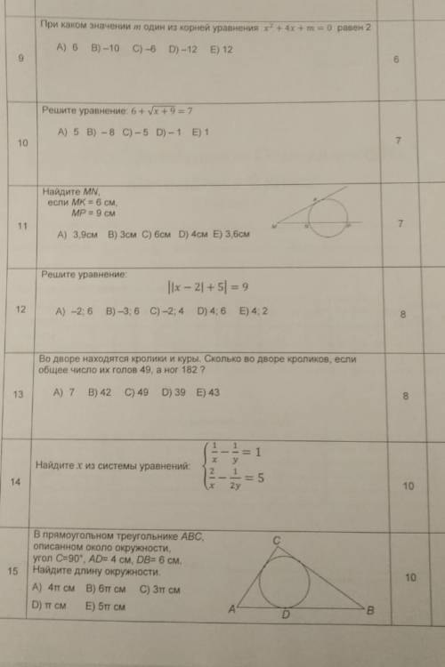 это завтра сдавать пишите только ответы люди с решением​