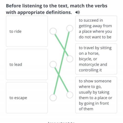 The Last of the Mohicans (Chapter 2) Before listening to the text, match the verbs with appropriate