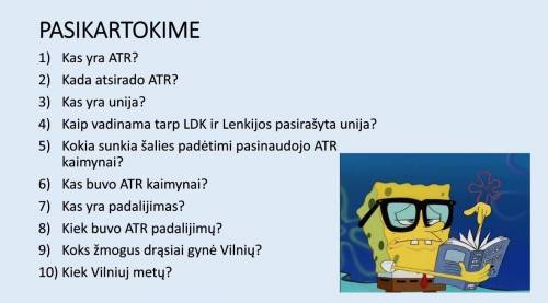 ПОМАГИТЕ ОЧЕНЬ НАД Я перевод:1) Что такое ATR? 2) Когда произошло ATR? 3) Что такое союз? 4) Как наз