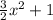 \frac{3}{2} x^{2} +1