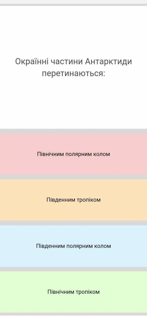 Окраїни частини Антарктиди перетинаються...​