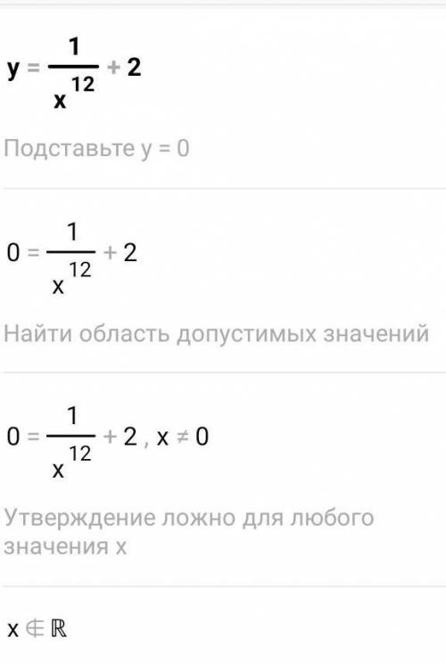 Найдите промежутки возрастания и промежутки убывания. Экстремумы. y=(1/x^2)+2