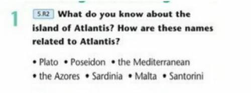 What do you know about the island of Atlantic ? how are these names related to Atlantis ​