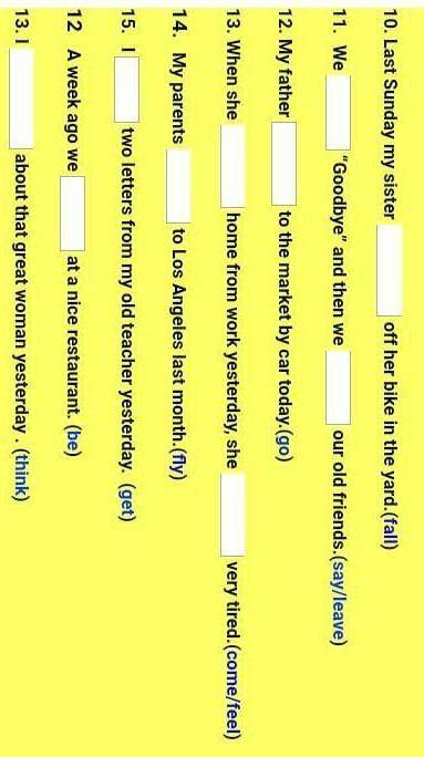 Complete the sentence. Write the correct past form of the verb. Good Luck! 1. Mr. Foxa lot of jokes