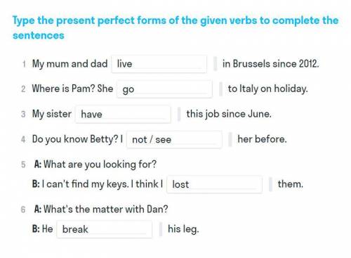 английский Present perfect