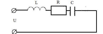 В цепи переменного тока с частотой f = 50 Гц, напряжение U = 220 В, активным и индуктивным сопротивл