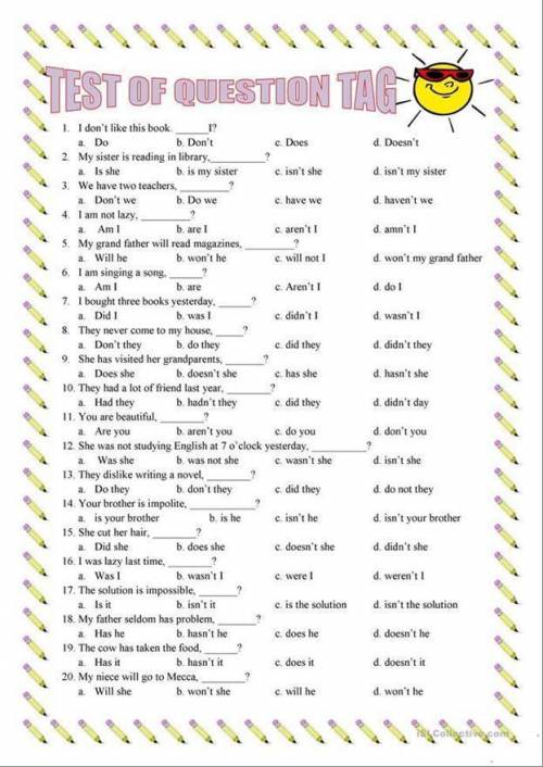 плз с английским Робити речення 1, 2, 3, 5, 7, 8, 9, 22, 26