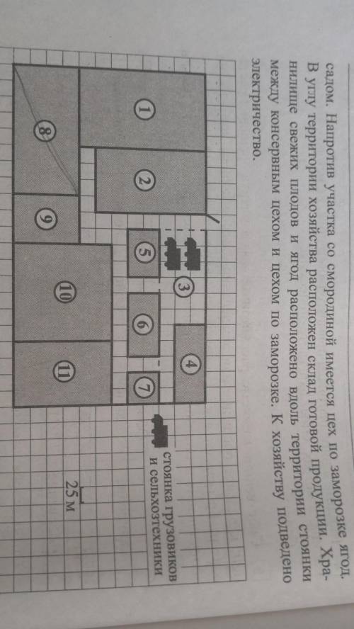 3 Найдите суммарную площадь, которую занимает мастерская по ре-монту бытовой техники и дом, где прож