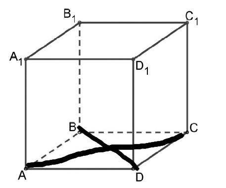 АBCD-ромбАС=d1=8смBD=d2=6смV-?