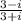 \frac{3-i}{3+i}