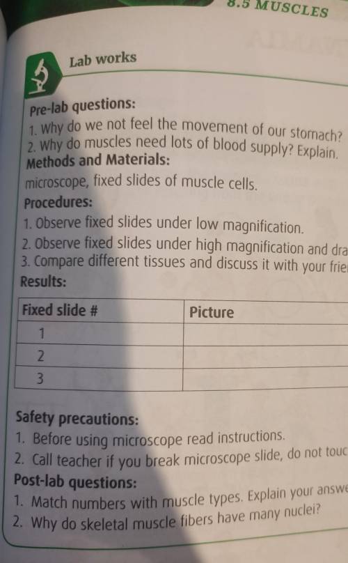 Why do we not feel the movement of your stomach?Why do muscles need lots of blood supply?​