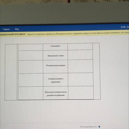 заполнить таблицу по ногайскую орду и сибирское ханство