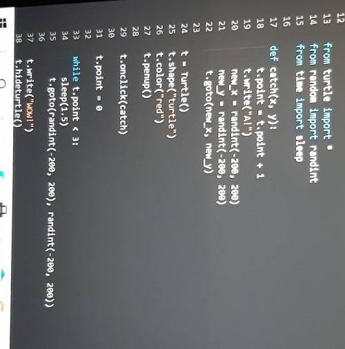 сделать програму в python которая заставляет черепашек что-то рисовать когда ты на неё тыкаешь мышко