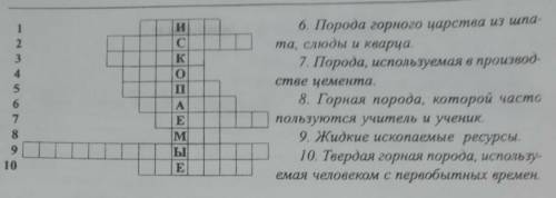 1.Какая осадочная порода используется в производстве керамики. 2.Какая самая распространенная горная