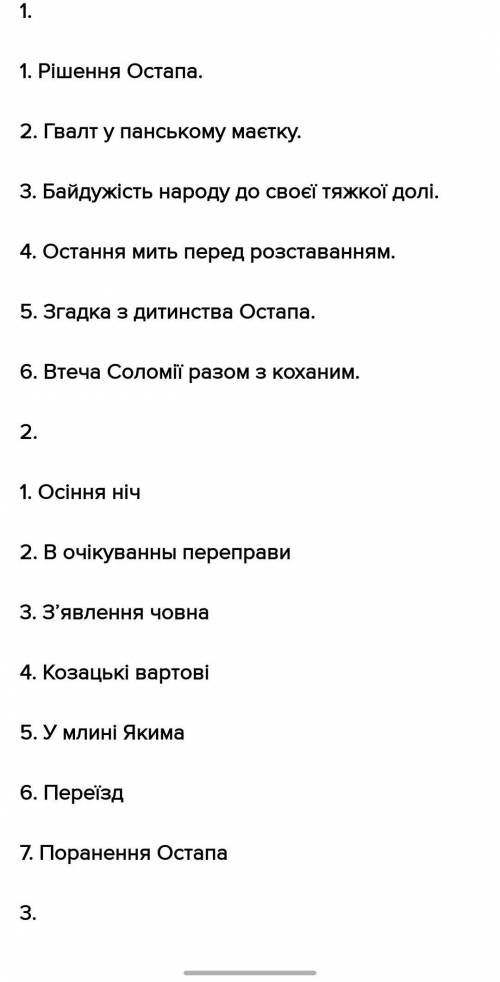 План втечі Остапа і Соломії