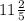 11\frac{2}{5}