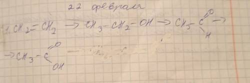 Составьте уравнения реакций при которых можно осуществить следующие превращения люди добры​