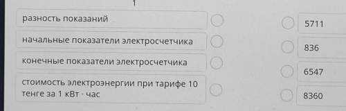 Единицы электрической энергии. Стоимость электроэнергии Используя данные на рисунке, установи соотве