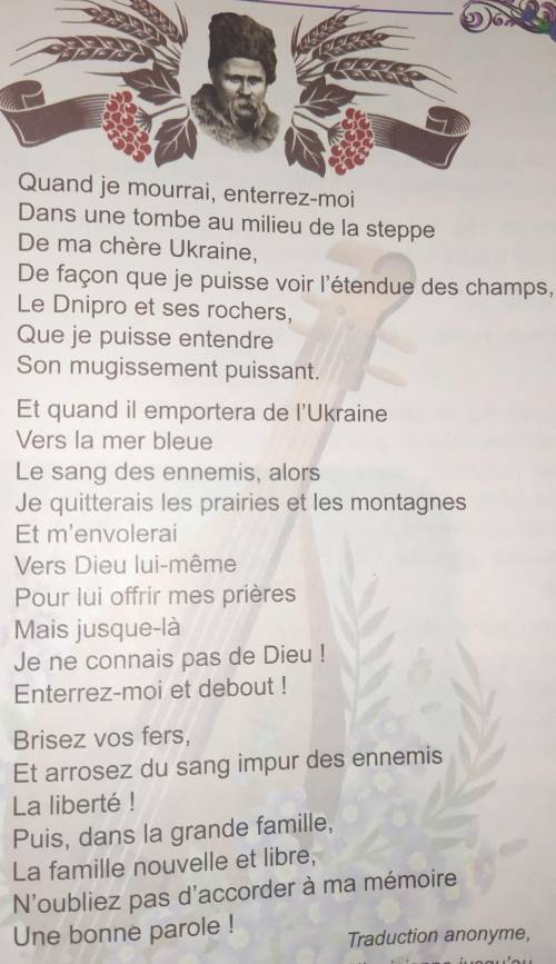 Pose les questions suivantes à ton ami (e). 1. Par quelles mers est bordée l'Ukraine ?2. Quels sont