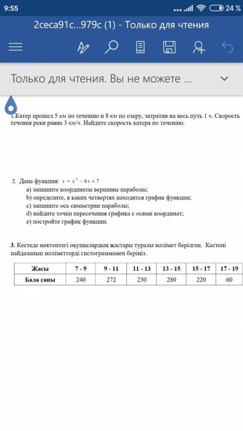 В таблице дано количество учащихся, участвующих на экзамене. Постройте по таблице гистограмму ( НИЖ