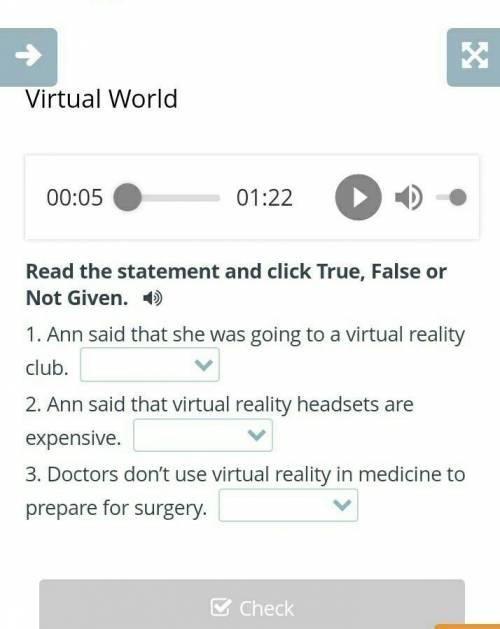Read the statement and click True, False or Not Given.ХЕЕЕЕЕЛП​