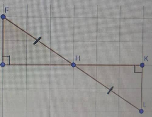 4. На рисунке FH=HL.a) Докажите, что ∆HFE=∆HLK.б) Найдите FE, если KL= 2,5 см ​