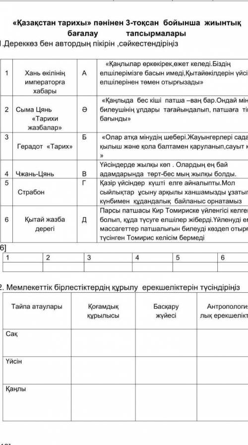 Бжб 5класс История Казахстана Привет 5в ахахахаха кста на фото 2упр​