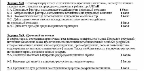 Предложнте путь решения по сохранению природно-ресурсного потенциала.HL​