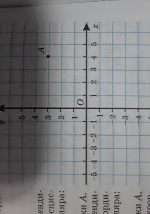 Будь на координатной плоскости отмечена некоторая точка A найдите координаты X точки А​