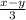 \frac{x-y}{3}