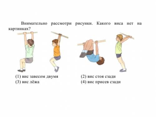 Какого виса нет на представленном рисунке?