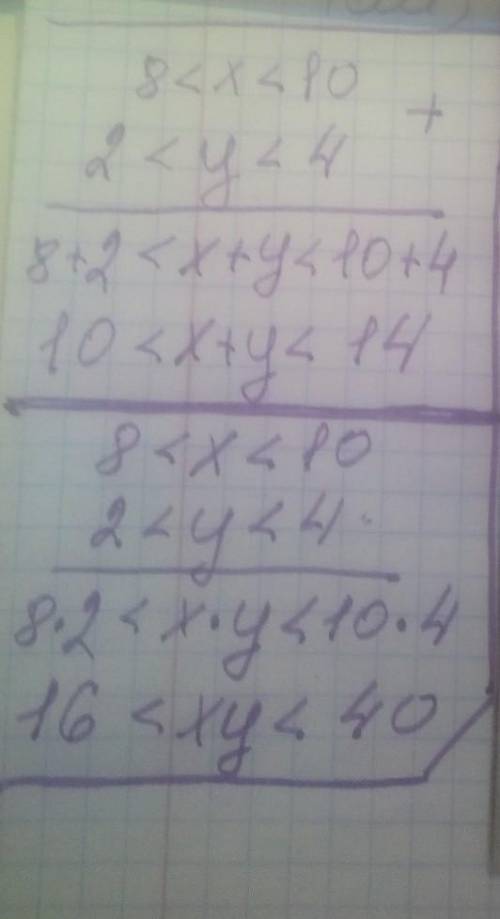 Оцените значения выражения х+у и Ху если при а)х+уб)ху​