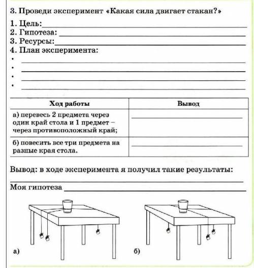 Для апробации основной гипотезы планов и подходов к эксперименту проводят