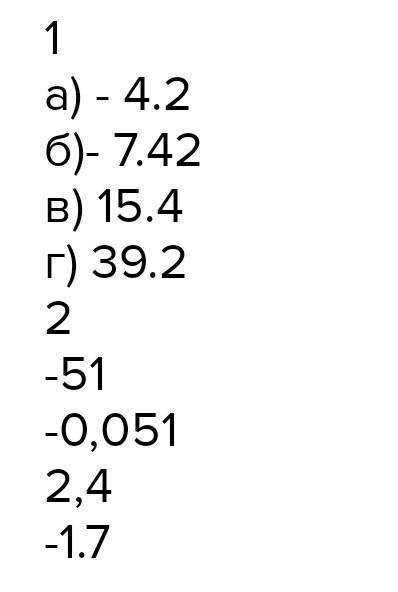 Найдите числовое значение выражения а)-0,4а где: 1)а=0,08; 2)-1,5; 3)-4 4)0,05;b)1,2b, где; 1)b=1 7/