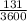 \frac{131}{3600}