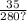 \frac{35}{280?}