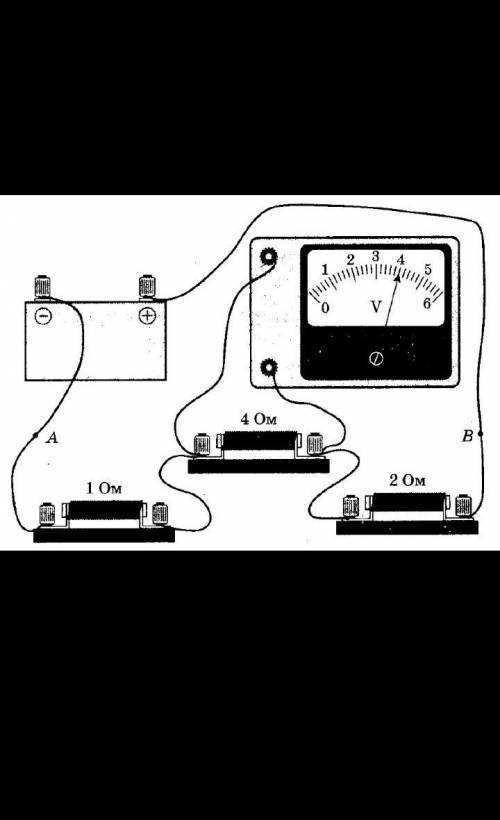 Виконуючи дослід учень склав електричне коло дивись на малюнок яка сила струму в кол ​