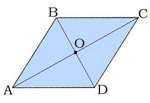 Дано: BO = 12 см; AC= 13 см. Найти: BD; OA.