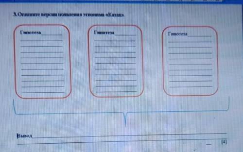 Определите версии появления этнонима казах гипотезагипотезагипотезавывод ​